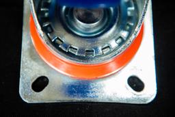 Колесо поворотное резина SRCLb 63 160 мм с тормозом (N) - 3