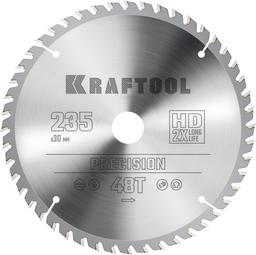 KRAFTOOL Precision, 235 х 30 мм, 48Т, пильный диск по дереву (36952-235-30) - 1