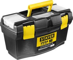 STAYER VEGA-16, 410 x 210 x 230 мм, (16"), пластиковый ящик для инструментов (38105-16) - 1