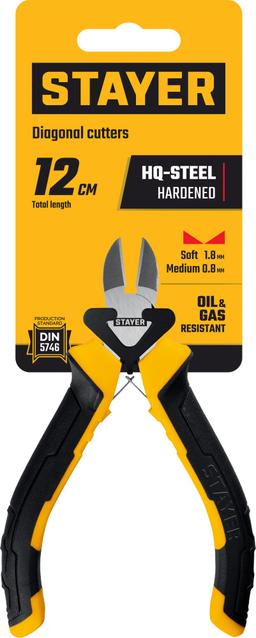 STAYER 120 мм, Мини-бокорезы (2218-5) - 2
