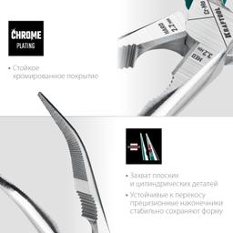 KRAFTOOL 200 мм, изогнутые тонкогубцы (22011-4-20) - 5
