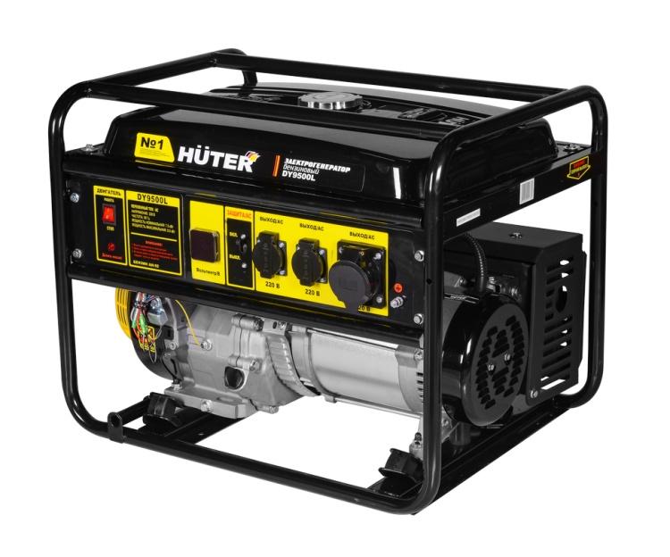 Портативный бензогенератор Huter DY9500L
