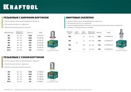 KRAFTOOL Alu (Al5052), 2.4 x 6 мм, 1000 шт, алюминиевые заклепки (311701-24-06) - 6