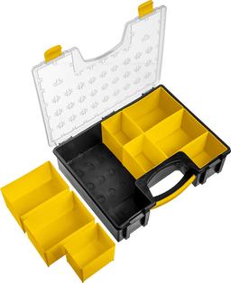 STAYER ROCKET-8, 420 х 330 х 110 мм, (16.5"), пластиковый органайзер с 8 съемными лотками (38033-16) - 2