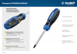 ЗУБР 28 предм., набор отверток, Профессионал (25240) - 10