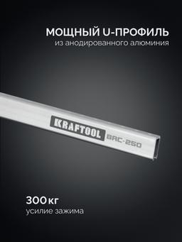 KRAFTOOL BRC-250, 2540/48 мм, высокоточная струбцина-вайма (32313-250) - 8