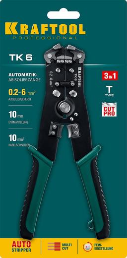 KRAFTOOL TK-6, 0.2 - 6 мм2, автоматический стриппер (22635) - 3