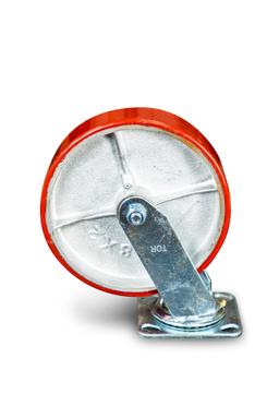 Колесо большегрузное поворотное SCp 80 200 мм полиуретановое (N), 1024151 - 1