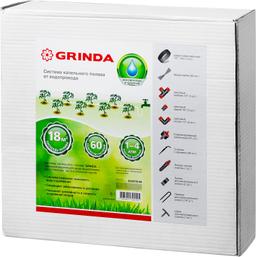 GRINDA 1/2", 18 м, шланг магистральный, площадь полива 18 кв м, расход воды 4л/ч на раст, на 60 раст, система капельного полива (425270-60) - 2
