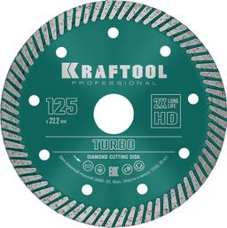 KRAFTOOL Turbo, 125 мм, (22.2 мм, 10 х 2.4 мм), сегментированный алмазный диск (36682-125) - 1