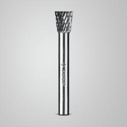 ЗУБР 10х10 мм, тип N (обратный конус, угол 13°), хв-к 6 мм, твердосплавная борфреза, ПРОФЕССИОНАЛ (28812-10-10) - 7