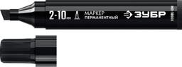 ЗУБР МП-1000К 2-10 мм, клиновидный, черный, Перманентный маркер, ПРОФЕССИОНАЛ (06333-2) - 1