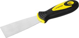 STAYER MAXFlat, 40 мм, профилированное полотно, двухкомпонентная ручка, нержавеющий, шпатель (10041-04) - 1