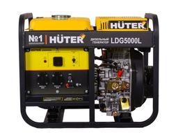 Электрогенератор дизельный LDG 5000L Huter - 3