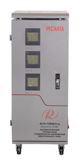 Стабилизатор напряжения Ресанта АСН-15000/3-Ц - 3